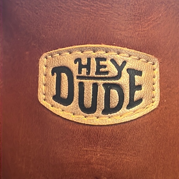 HEY DUDE BRANSON BOOT CRAFT LEATHER COGNAC 40388-21N Womens Various Sizes - Picture 8 of 11